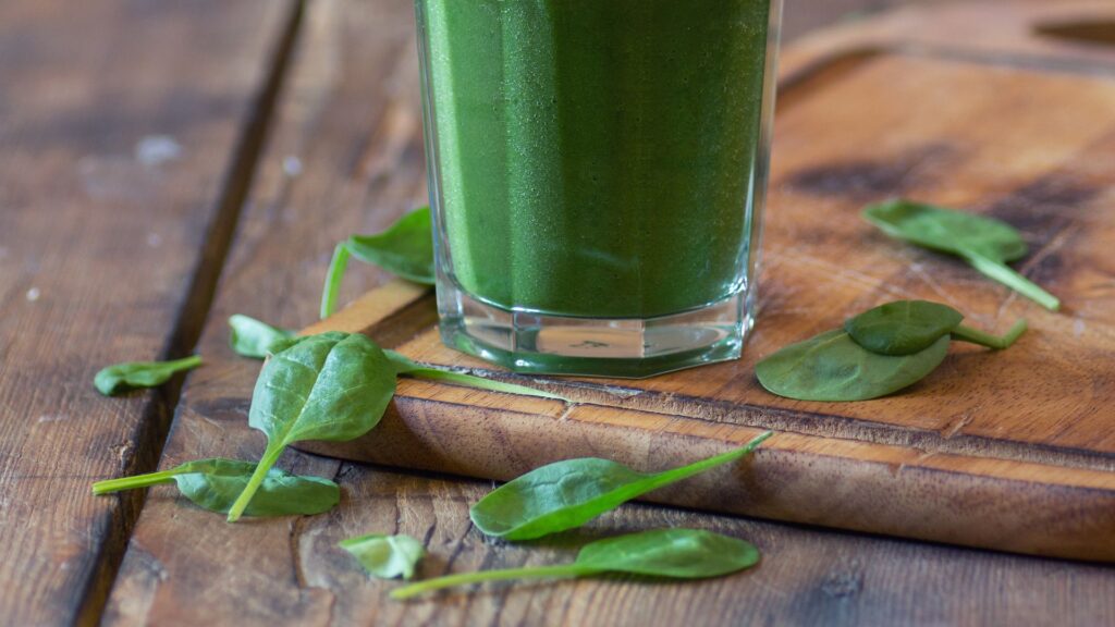 ingredienti smoothie verde